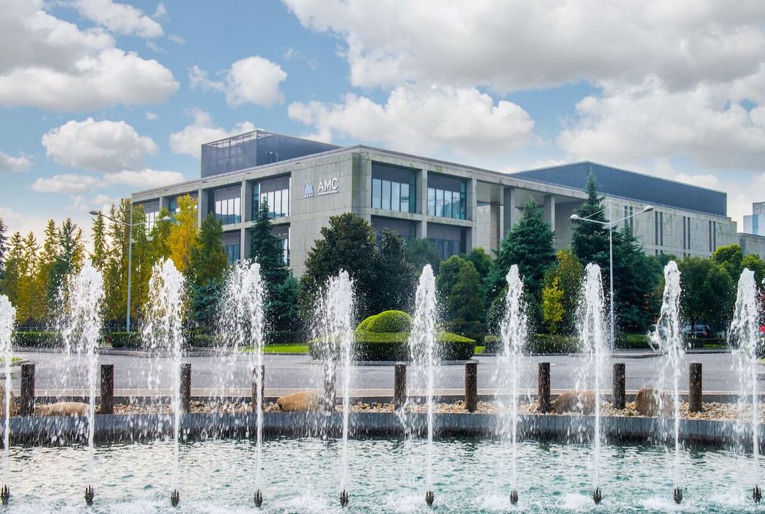 A hospital building exterior